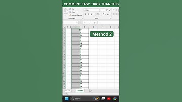 Save up to 2X of your time with this HACK #excel #shortvideo #shorts #exceltips