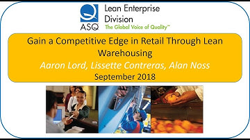 ASQ LED Sept 2018 Gain a Competitive Edge in Retail Through Lean Warehousing Michael Kors