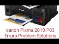 Canon Pixma Printer P03 errors Problem Solutions