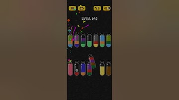 Soda sort puzzle level 543