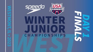 Day 1 West Finals | 2023 Speedo Winter Junior Championships