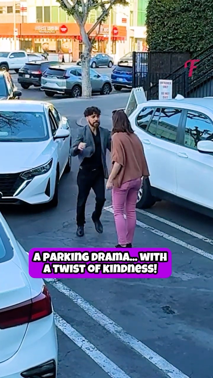 Man Attacks Woman Over Parking Spot and Instantly Regrets It!  #shorts