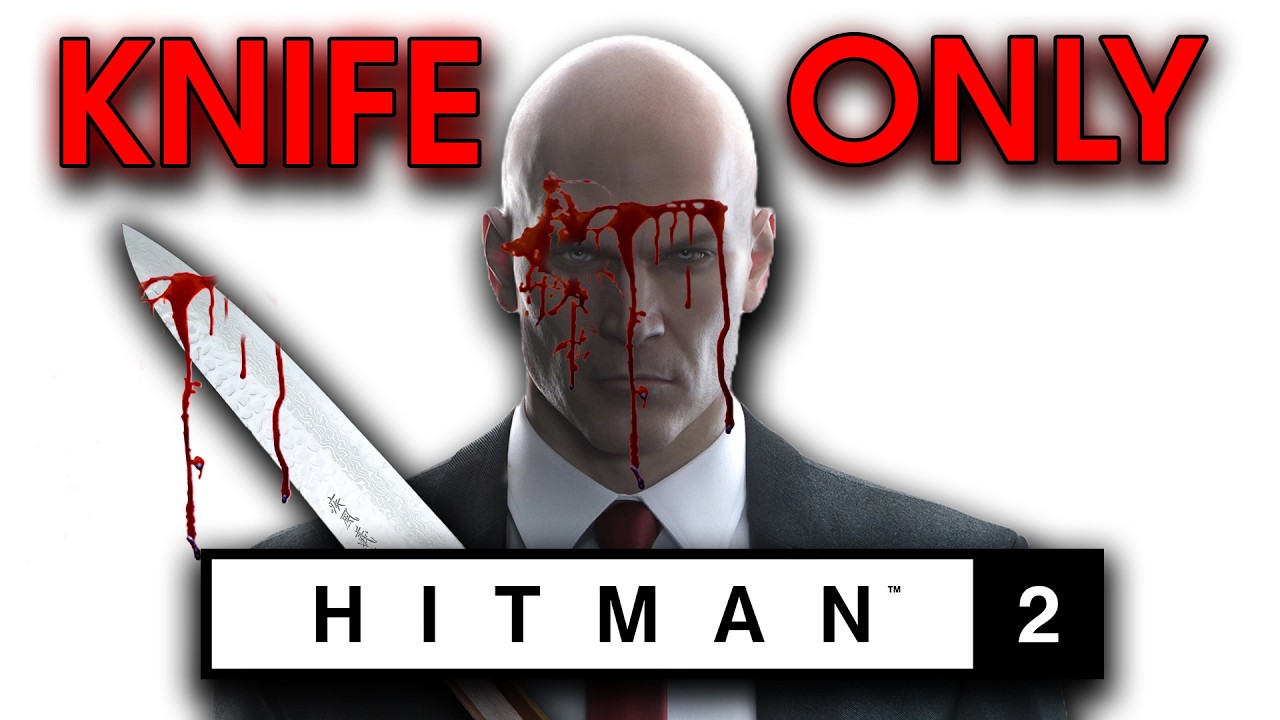 I Tried to Eliminate EVERY NPC With ONLY a KNIFE in Hitman 2
