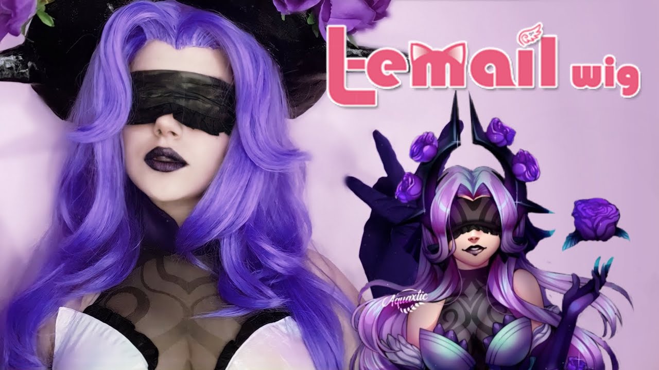 🌹L-emailwig Cosplay Unboxing Syndra Withered Rose🌹