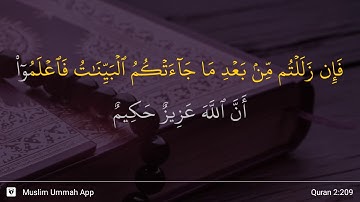 سوره بقره آیه 209