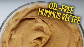 Recipe: Super Smoky Oil Free Hummus (Plant Based, Vegan)