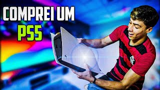 : FAZENDO UM UNBOXING DO MEU PS5 - MEU NOVO AMOR 