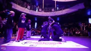 Team Japan vs Team France | World Crew Battle - Final @Dance Festival Paris Berlin 2016