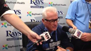 Rays Joe Maddon Discusses 4-0 Victory Over Mariners To End 10-game Skid