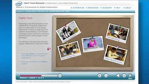 Collaboration in the Digital Classroom - Intel Teach Elements