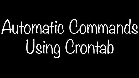 Setting Up A Pi To Auto Update And More Using Crontab