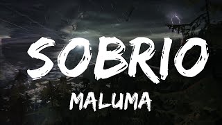 Maluma - Sobrio (Letra/Lyrics) | 30 минут под леденящую душу музыку