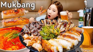 Sub)Real Mukbang- Legendary Grilled Beef Intestines 🥩 Spicy Tripe Stew 🥘 ASMR KOREAN FOOD