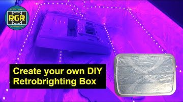 Building DIY Retrobrighting Box - For Removing Yellow From Plastic
