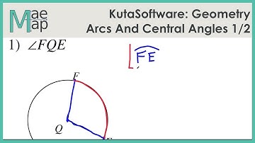 KutaSoftware: Geometry- Arcs And Central Angles Part 1