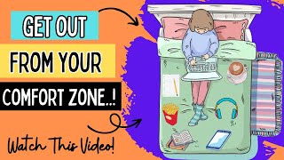 How to Get Out Of Your Comfort Zone? | cross the boundaries | growth zone| #foryourlife