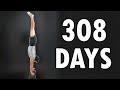 This Average Guy Learns the Handstand on Parallettes in 308 Days