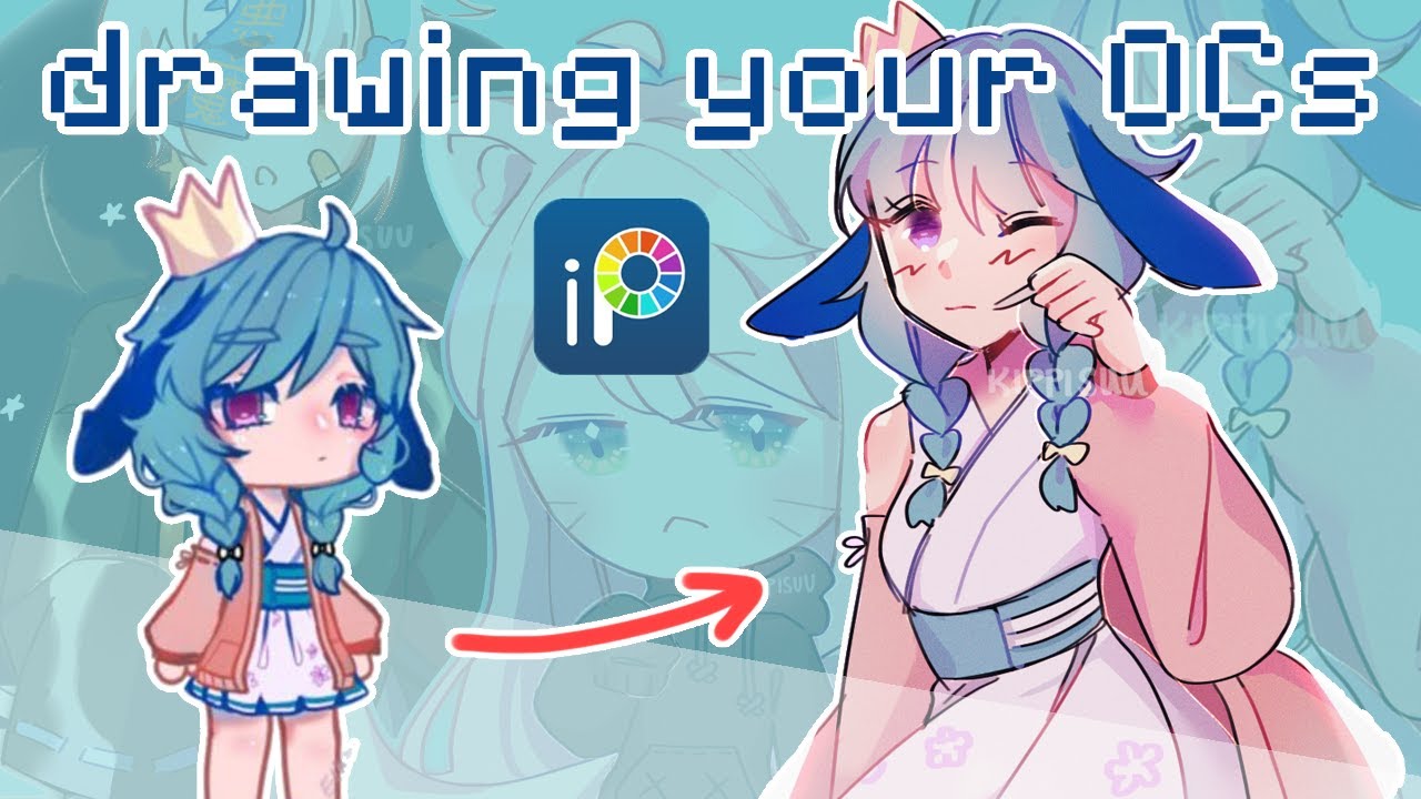 drawing your OCs 」 gacha club → #3 