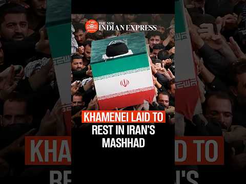Millions gather in mourning for Supreme Leader Ayatollah Ali Khamenei's burial in Iran