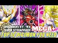 TOP 10 Digimon Die Du Für Den MEGA Schwierigkeitsgrad In Time Stranger Brauchst