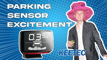 Parking sensor excitement 🎉 KEETEC BS810LCD Front and Rear Park Sensors #lockdownsecurity