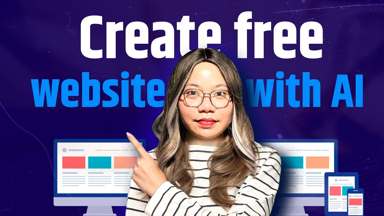 How to create a website for free using AI 2024 - YouTube