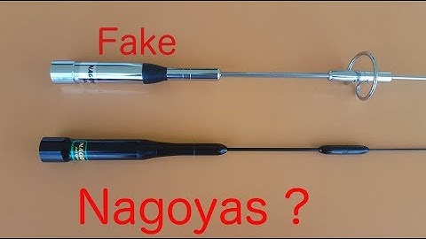Fake Nagoya NL-770S & S-45 VHF UHF Antennas Quick Test.