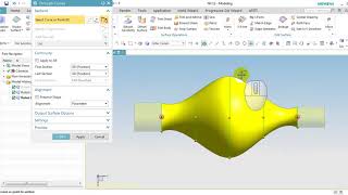 NX Through Curves
