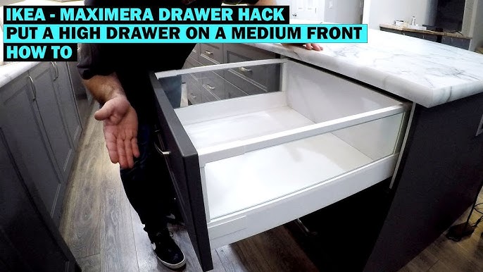 holdall interpersonel Mew Mew How to Remove an IKEA Drawer Front | DIY IKEA Hack - YouTube