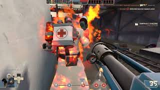 Team Fortress 2 Pyro Gameplay