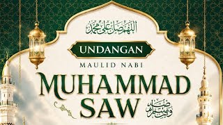Prophet MUHAMMAD ﷺ Birthday Commemoration at the Residence of H. Supiannor Melati Group