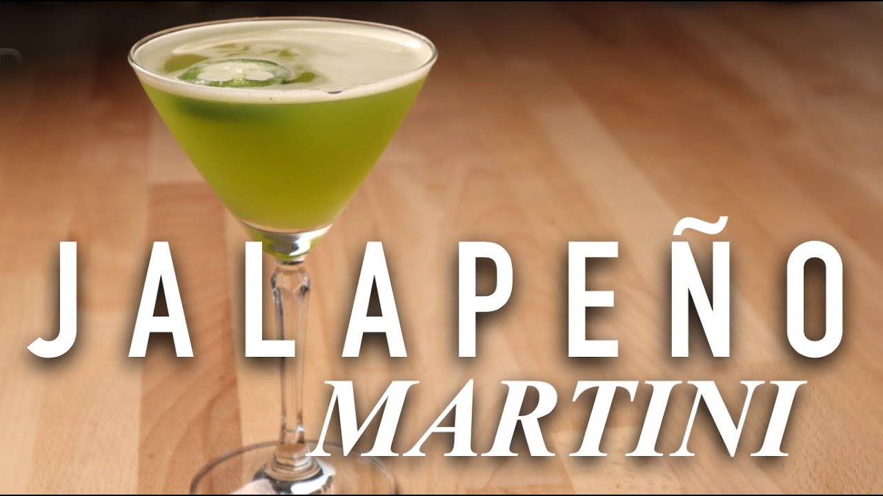 How to Make The Jalapeño Martini YouTube