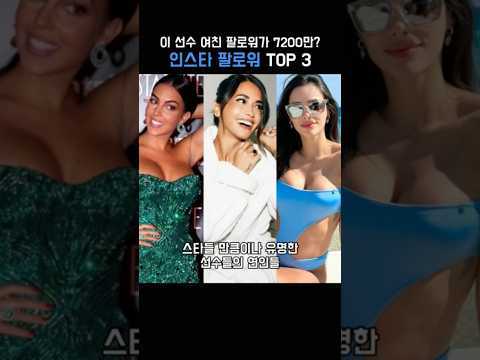 이 선수 여친 팔로워가 7200만? 선수보다 더 유명한 그녀들 TOP 3! [북중미 월드컵 프리뷰]