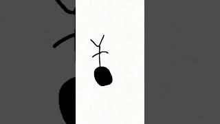 Stick man showing you how to do a backflip￼