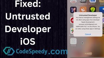 Fixed: Untrusted Developer iOS - Grant Trust to Untrusted developers