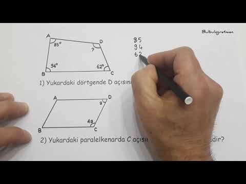 5.sınıf dörtgenler konu anlatımı ve dörtgenlerde açı problemleri #bulbulogretmen #matematik