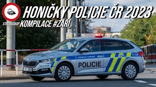 Honičky Policie ČR 2023 | Kompilace - září