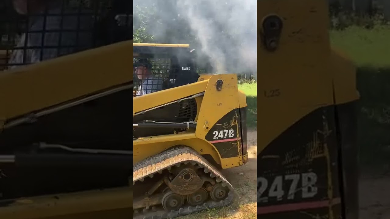 Cat 247B engine nock