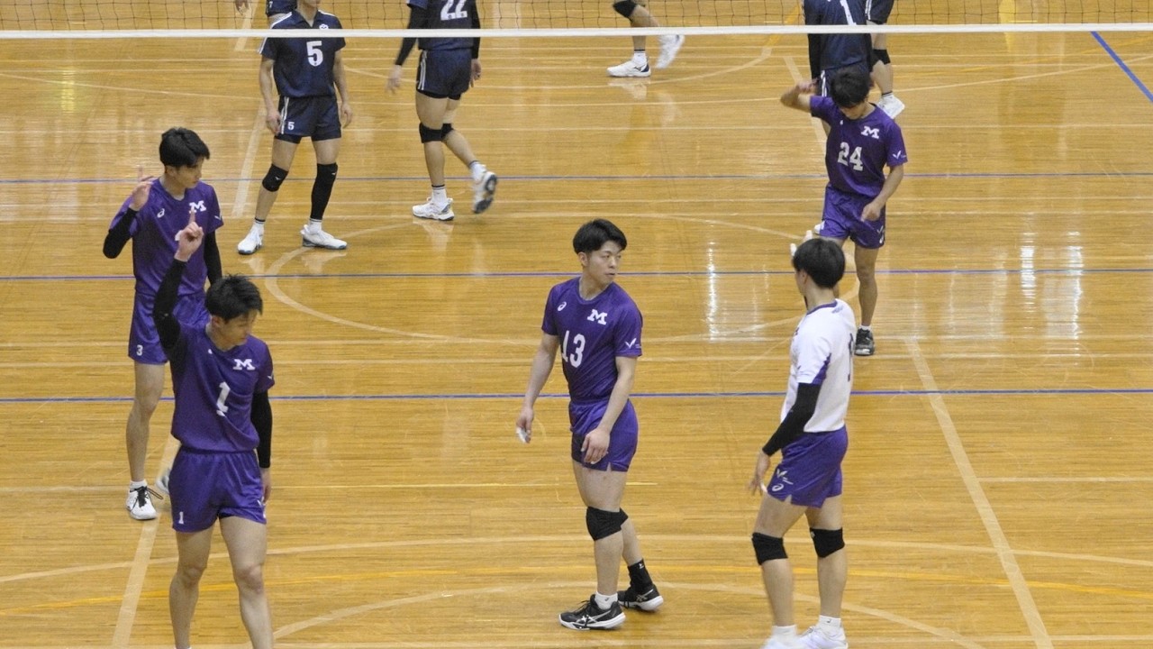 明治大学　明治　男子バレーボール部　バレーボール　バレー　ゲームパンツ mizuno レディース V2MBB202 股下11cm(L寸) ゲームパンツ ミズノ ウェア