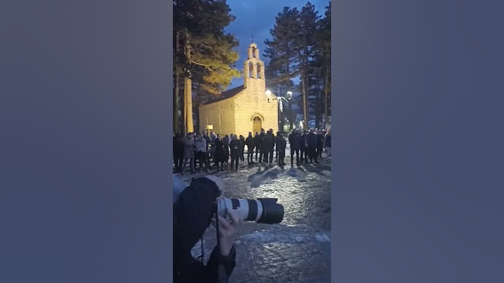 Cetinje: Paljenje svijeća za ubijene - 02.01.2025.