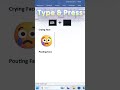 Crying Face 😢 & Pouting Face 😡 Emoji | How to Use 😢😡 Emojis in MS Word | #shorts
