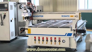 Dexian 1530 ATC cnc router machine show