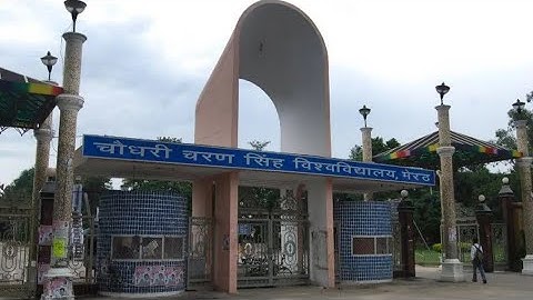 C C S University Meerut #ccsu #ccs #CCSU_VLOG #youtube #video @TSJMCNEWS