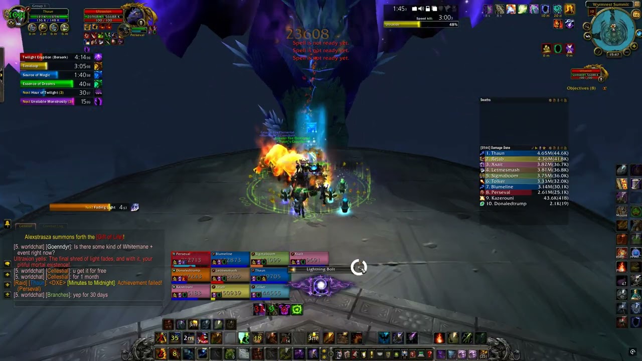 Wow Cataclysm 4.3.4 Dragon Soul 10nm : Ultraxion