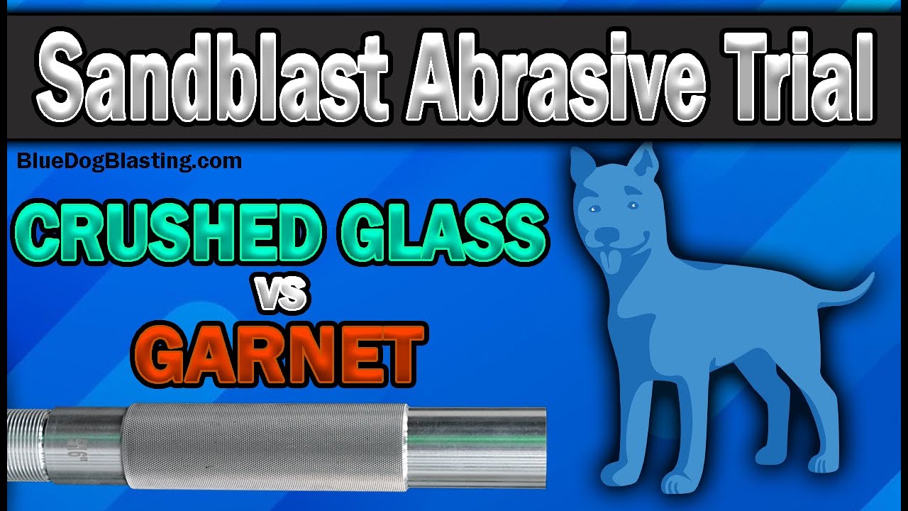 Crushed Glass Abrasive, Blast Media