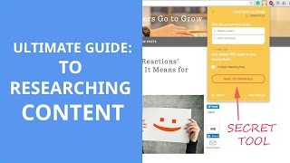 Ultimate Guide: How To Research Content For Effective Inbound Marketing