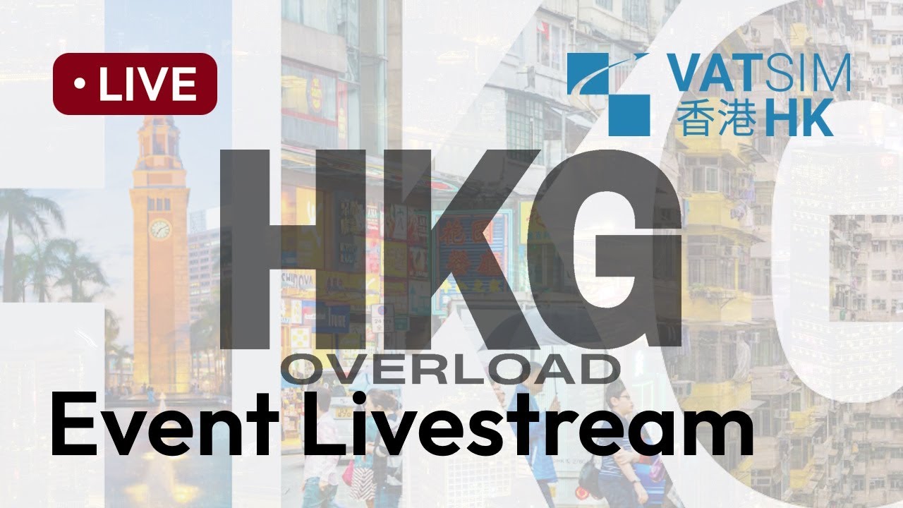 Hong Kong Overload Event in Hong Kong Intl ! | VATSIM HKvACC - YouTube