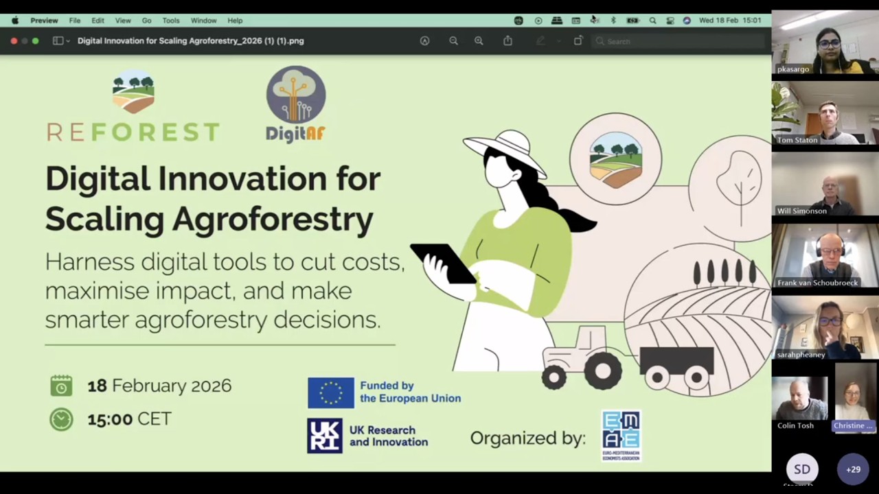 Digital Innovation for Scaling Agroforestry Webinar