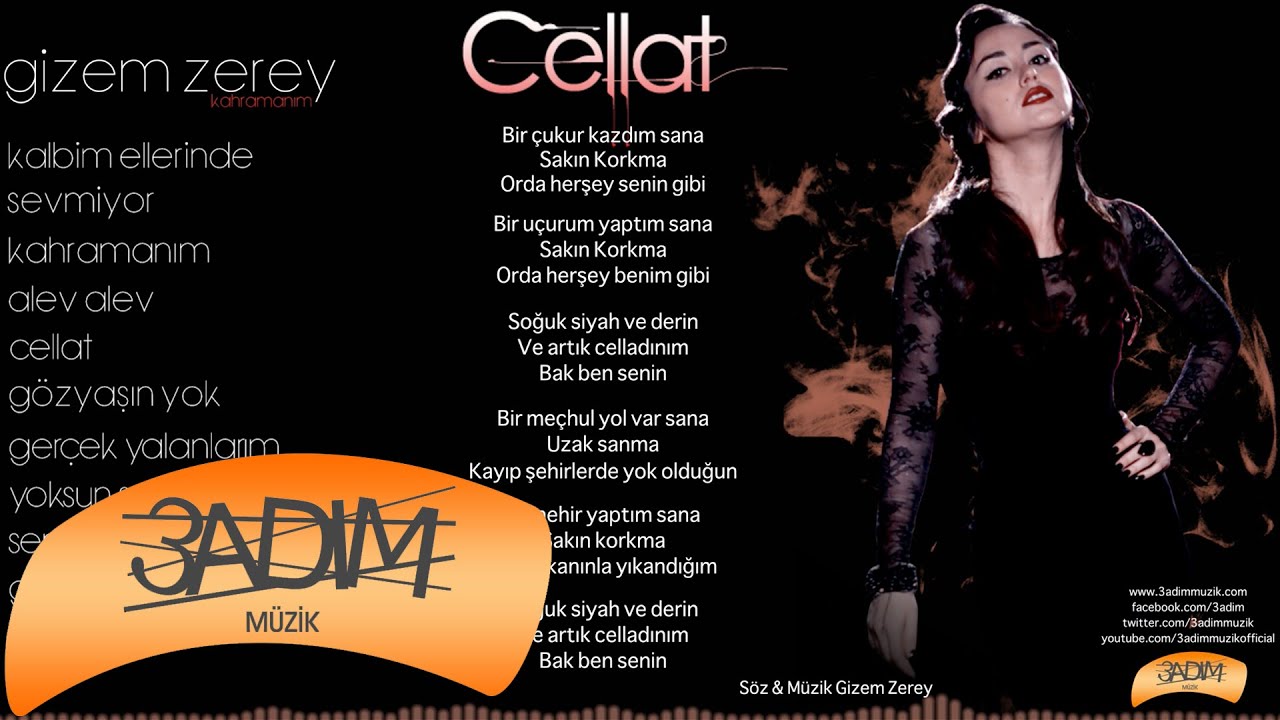 Mira Gizem Zerey - Cellat ( Official Lyric Video ) en YouTube Mira Gizem Zerey - Cellat ( Official Lyric Video ) en YouTube