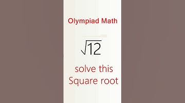 Olympiad Square Root Simplification | international math olympiad #shorts #olympiad